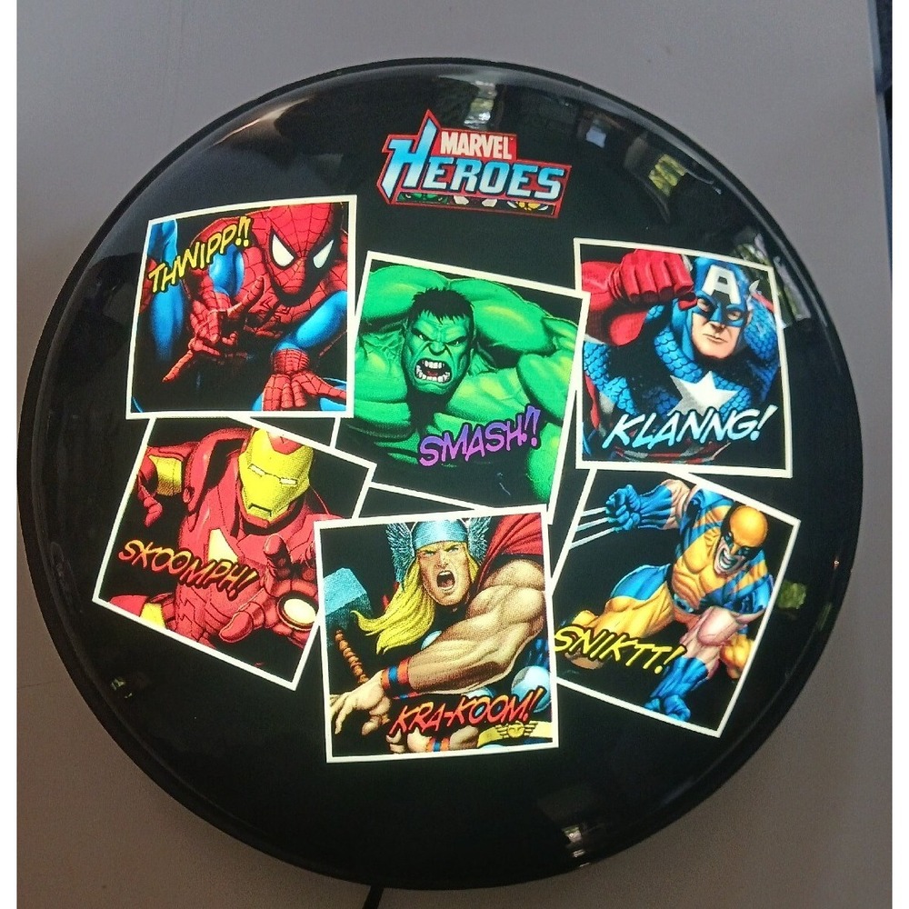 3E DIRECT LLC 16" MARVEL SUPER HEROES DISC LIGHT Advengers Xmen